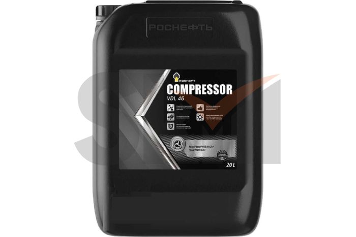 Масло компрессорное Rosneft Compressor VDL 46 (20л канистра )