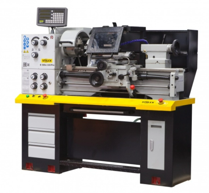 Станок токарно-винторезный Stalex C0636N/1000, зона обработки 360х1000 мм с УЦИ, 380В.