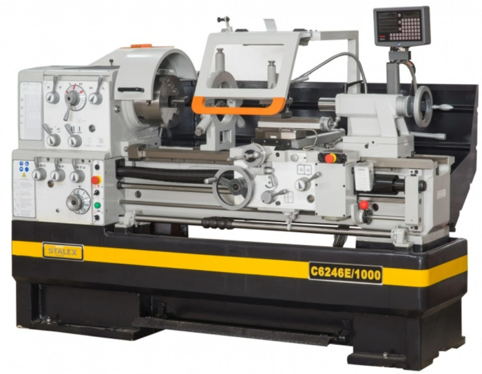 Станок токарно-винторезный Stalex C6246E/1000,зона обработки 460х1000мм с УЦИ, 380В.