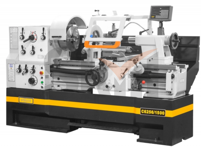 Станок токарно-винторезный Stalex C6256/1500, зона обработки 560х1500мм с УЦИ, 380В.