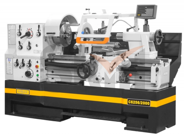 Станок токарно-винторезный Stalex C6256/2000, зона обработки 560х2000мм с УЦИ, 380В.