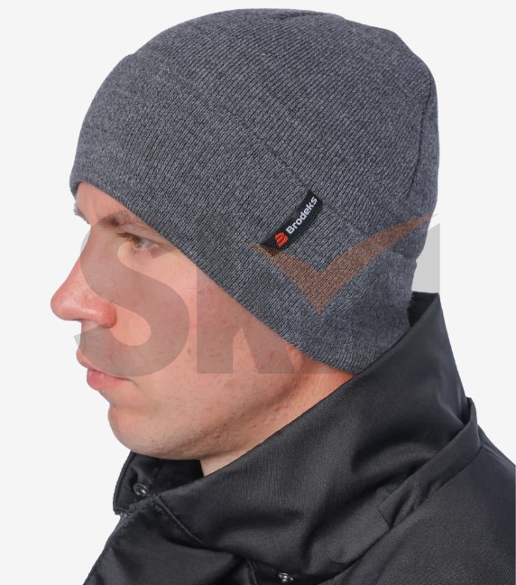 Шапка Brodeks Light Longer т.серый