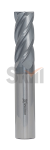 Концевая фреза с угловым радиусом 4 зуба, HRC 45, AlTiN 10х25х75 R2,5