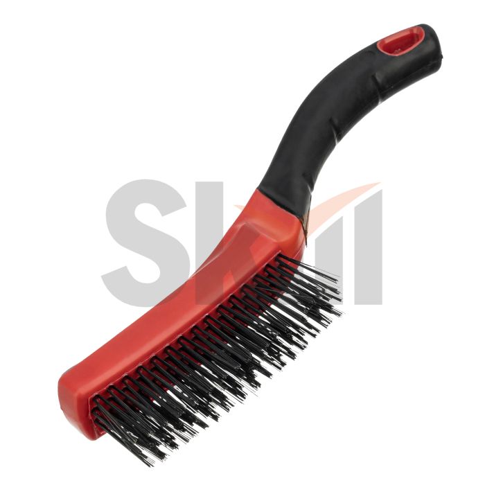 Щетка зачистная четырехрядная, двухкомпонентная рукоятка Matrix