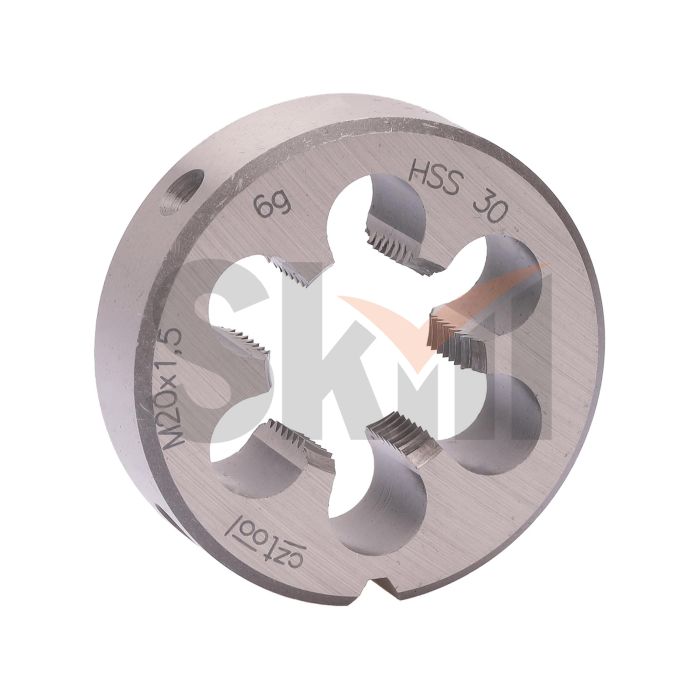 Плашка М20х1,5 DINEN22568 HSS 6g 45х14мм Bucovice(CzTool) 240202