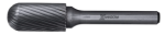 Борфреза сфероцилиндрическая C 03х14 M03 одинарная насечка
