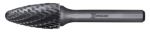 Борфреза параболическая F 10х20 M06 двойная насечка