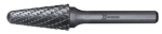 Борфреза сфероконическая L 06х13 M03 двойная насечка