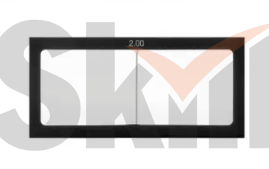 Диоптрическая линза 200 (+2) стекло