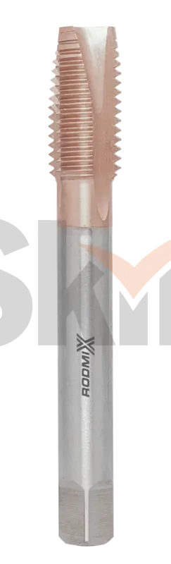 Метчик  маш/руч M2X0.4 DIN371 с покрытием TIN сквозной (HSS)