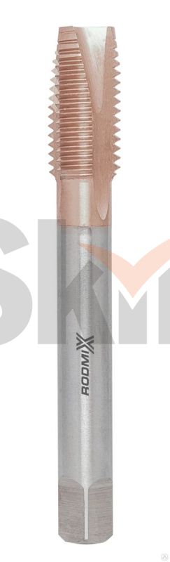 Метчик  маш/руч M2X0.4 DIN371 с покрытием TIN сквозной (HSS)