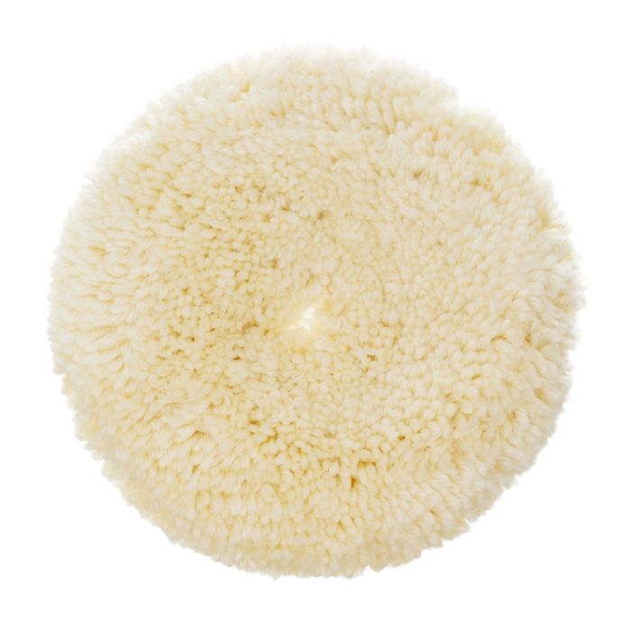 Насадка полировальная "под липучку", 180 мм, плетеная шерстяная нить// Matrix