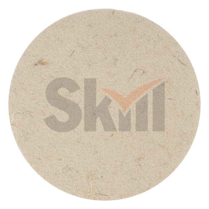 Диск полировальный из натурального войлока, "под липучку" 115 х 7 мм// Matrix