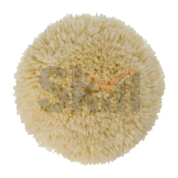 Насадка полировальная "под липучку", 125 мм, плетеная шерстяная нить// Matrix