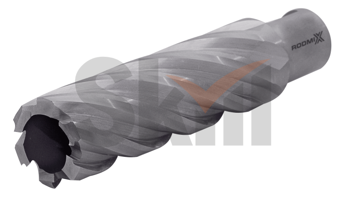 HSS Корончатое сверло по металлу 12x80, weldon 19