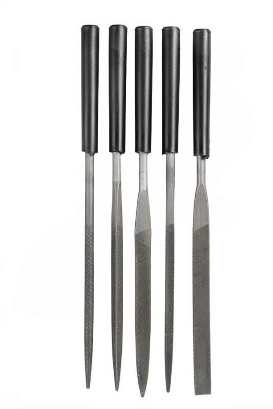 Набор надфилей 160 №00 (кр,полукр,плск,квдр,трхгр)