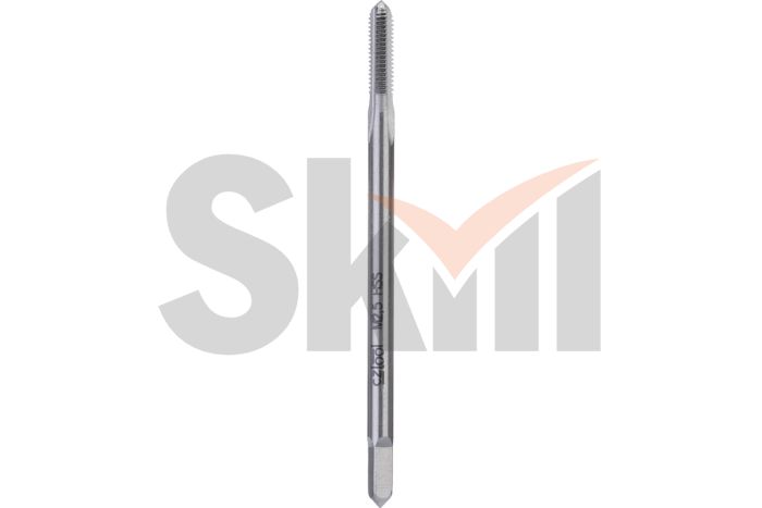 Метчик М 2,5х0,45 (Машинный) DIN371 HSS 6h(2N) C/2P 50мм a=2,1 Bucovice(CzTool) 101025BT