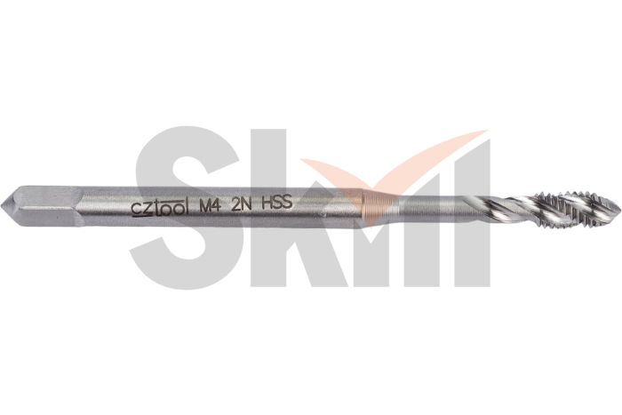 Метчик М 4,0х0,7 (Машинный, винт.) DIN371 HSS 6h(2N) C/2-3P R35 63мм a=3,4 Bucovice(CzTool) 103040