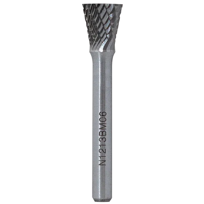 Борфреза обратный конус N 12х13 M06L50  двойная насечка, удлиненная