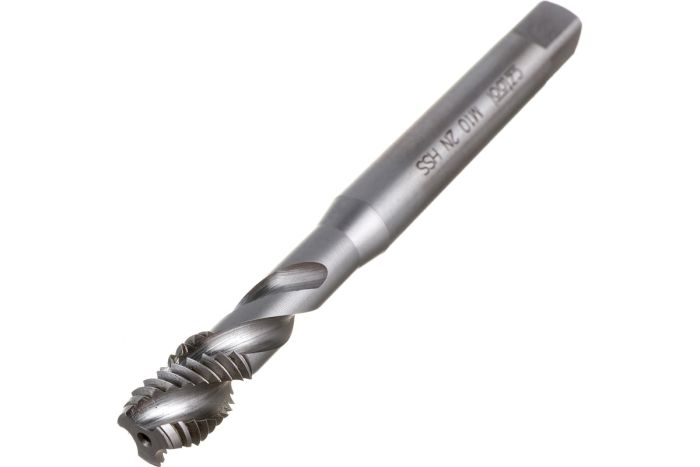 Метчик М10х1,5 (Машинный, винт.) DIN371 HSS 6h(2N) C/2-3P R35 100мм a=8,0 Bucovice(CzTool) 103100