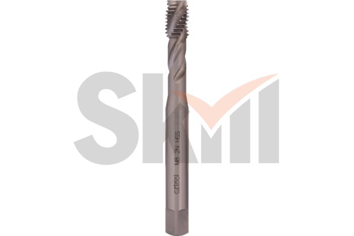 Метчик М 8,0х1,25 (Машинный, винт.) DIN371 HSS 6h(2N) C/2-3P R35 90мм a=6,2 Bucovice(CzTool) 103080