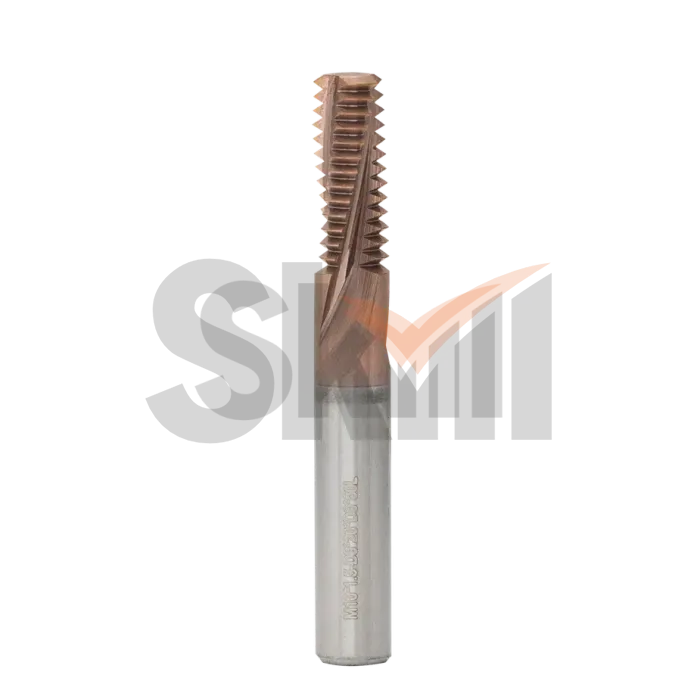 Резьбовая твердосплавная фреза, HRC 55, TiSiN М20х2,5