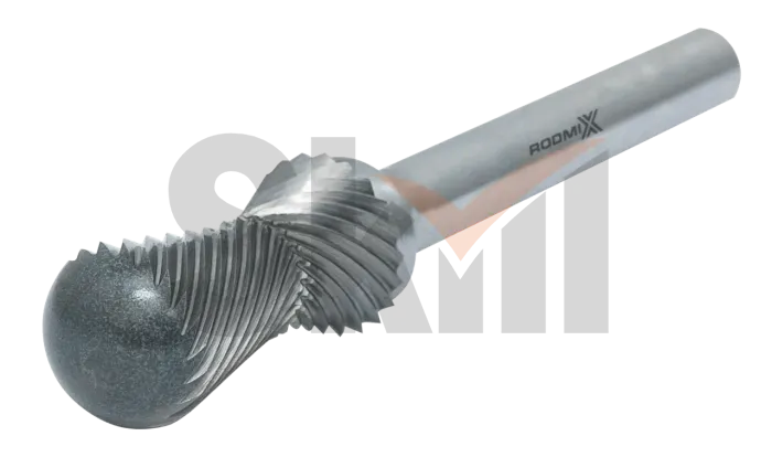 Борфреза радиусная R 12х25 М06  одинарная насечка