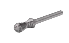 Борфреза радиусная R 12х25 М06 двойная насечка