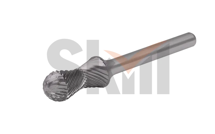 Борфреза радиусная R 12х25 М06 двойная насечка