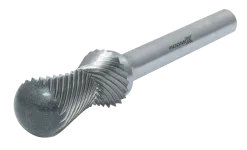 Борфреза радиусная R 12х25 М08  одинарная насечка