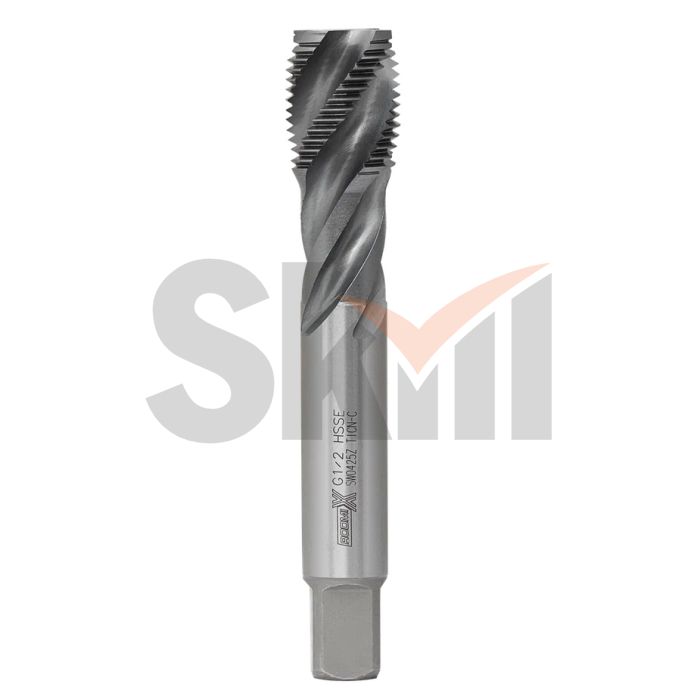 Метчик машинный G 1/2" (HSS-E + TICN-C),ISO, 6H,R, спиральный