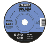 Круг отрезной по металлу FerrLine Expert 150 х 3 х 22,2 мм A46TBF