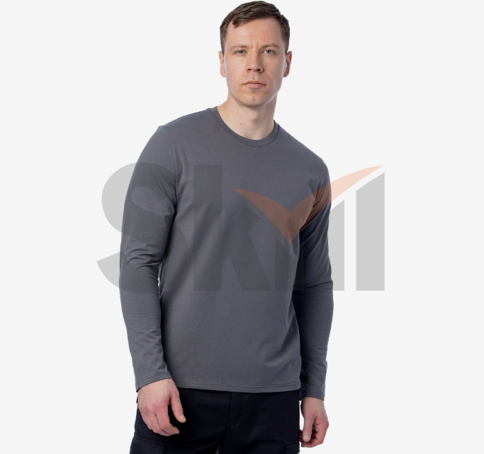Лонгслив Brodeks KS731, серый