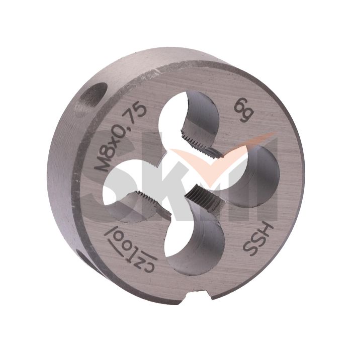 Плашка М 8,0х0,75 DINEN22568 HSS 6g 25х9мм Bucovice(CzTool) 240082