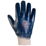 Перчатки для тяжелой работы с полным нитриловым покрытием