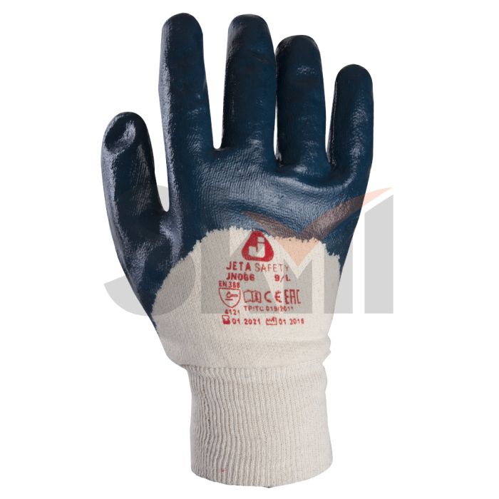 Перчатки для тяжелой работы с нитриловым покрытием на 3/4