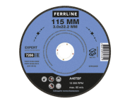 Круг отрезной по металлу FerrLine Expert 115 х 3 х 22,2 мм A46TBF