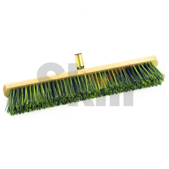 Щетка профессиональная для пола 50 cм,6 ряд,длинная щетина,железная тулейка,без черенка// Сибртех