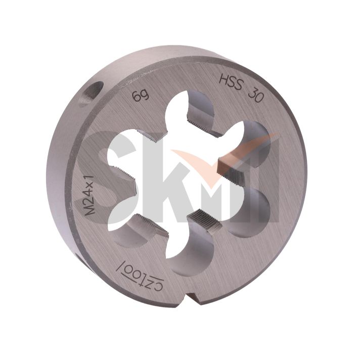 Плашка М24х1,0 DINEN22568 HSS 6g 55х16мм Bucovice(CzTool) 240243