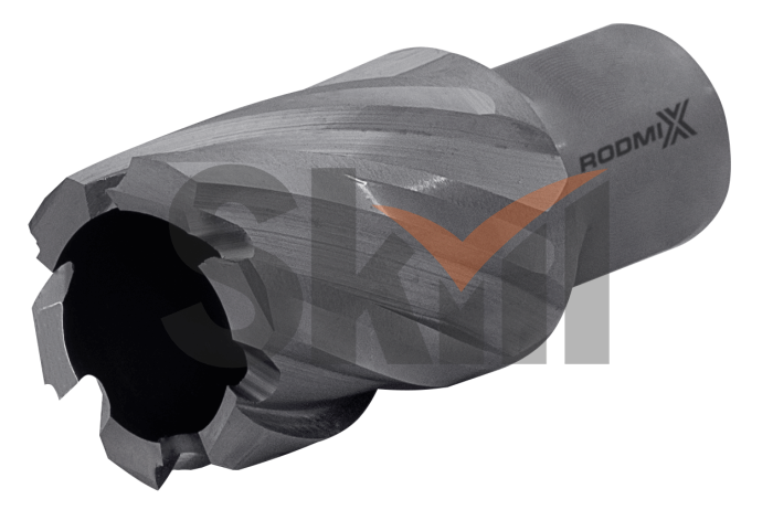 HSS Корончатое сверло по металлу 14,2x30, weldon 19