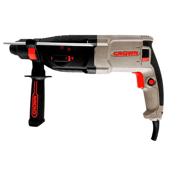 CT18183 BMC CROWN Перфоратор, 900Вт, SDS-Plus, 3-х реж., 3,2Дж, 28мм, кейс