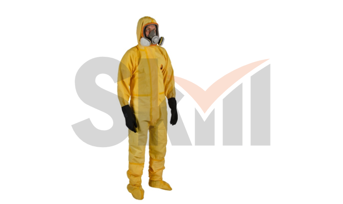 Защитный комбинезон Element Chem из нетканого материала с носками - M