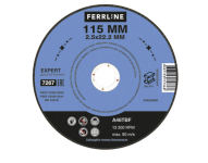 Круг отрезной по металлу FerrLine Expert 115 х 2,5 х 22,2 мм A46TBF