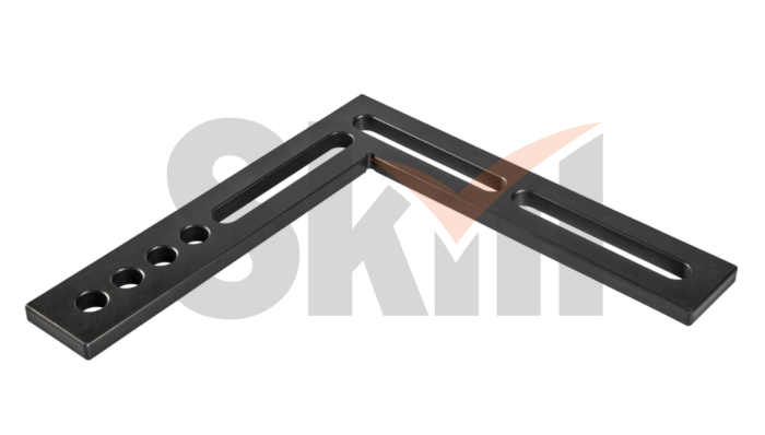 Горизонтальный крепежный угольник 275х275х12, Азотированный