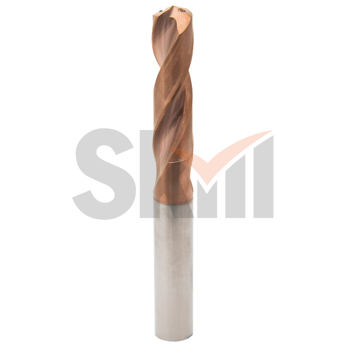 3DC.0890.D10.0 Сверло твердосплавное D-8,9 мм, с каналами СОЖ, TiSiN, DIN6535