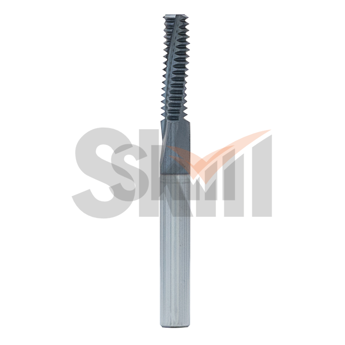 Резьбовая твердосплавная фреза, HRC 45, AlTiN М7,9х1,5х31х8х63