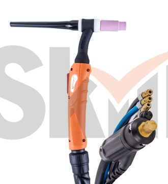 FoxWeld Горелка UnoTIG-18-Flex 4м (разъем 35мм2,с кнопкой, ж/охл.) (пр-во FoxWeld/КНР)