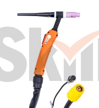 FoxWeld Горелка UnoTIG-17 4м (разъем М16, с кнопкой, пр-во FoxWeld/КНР)