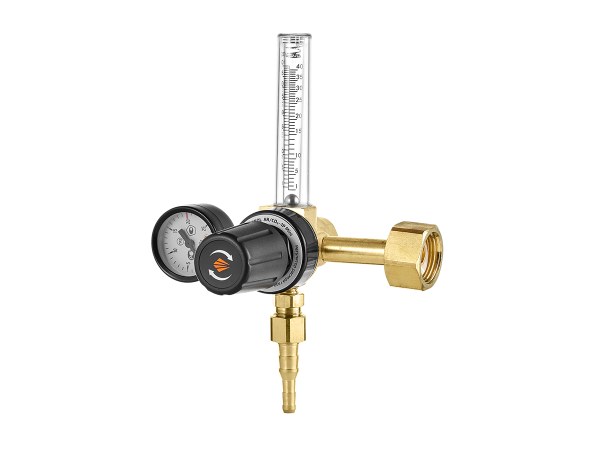 Регулятор расхода газа универсальный Сварог PRO CONTROL двухступенчатый AR/CO2 1Р Mini, манометр с п