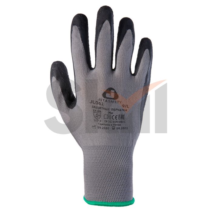 Защитные перчатки с латексным покрытием